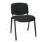 Konferenční židle ISO Velours Black, černá