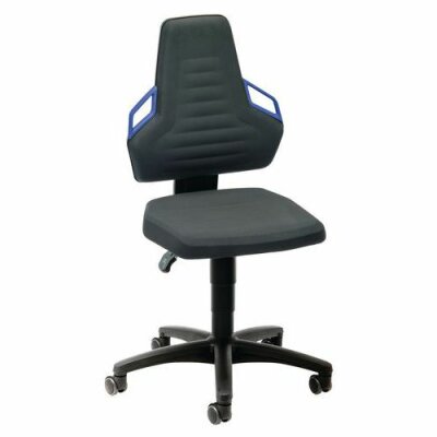 Dílenská židle Bimos Ergoconfort Supertec s měkkými kolečky