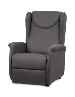 Relaxační křeslo ušák TV-1192 tmavě šedé