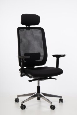 Kancelářská židle 1930 SYN-SL Eclipse NET PDH Black