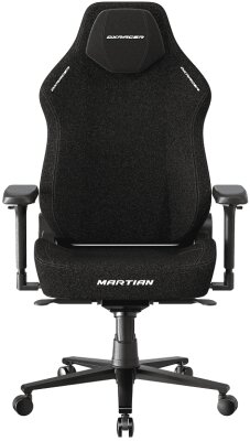 Herní židle DXRacer MARTIAN s elektrickým ovládáním, černá, látková