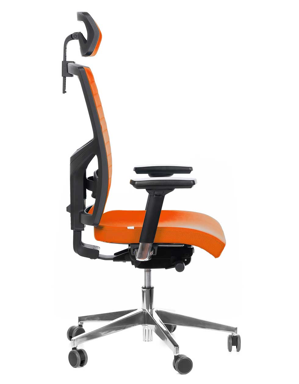 Kancelářská židle Game VIP celočalouněný oranžový - 1