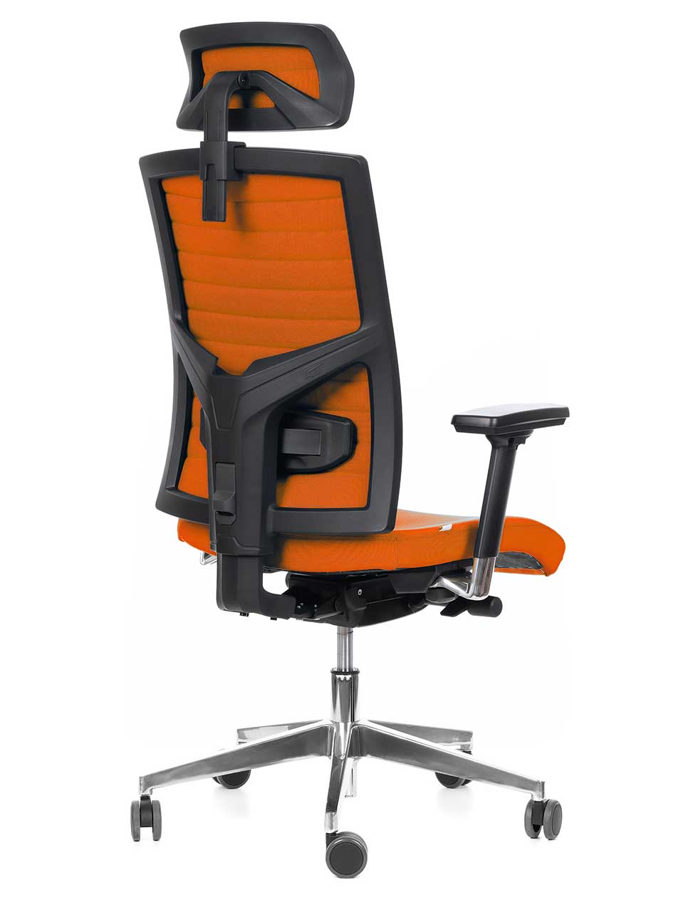 Kancelářská židle Game VIP celočalouněný oranžový - 2