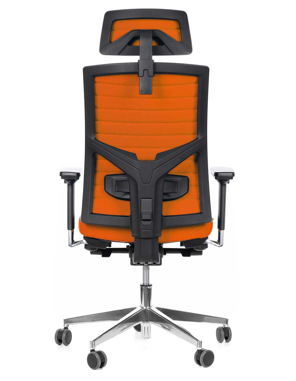 Kancelářská židle Game VIP celočalouněný oranžový - 3
