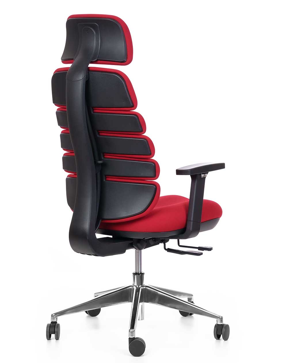 Kancelářská židle SPINE červená s PDH - 2