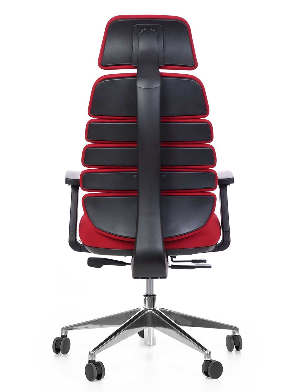 Kancelářská židle SPINE červená s PDH - 3