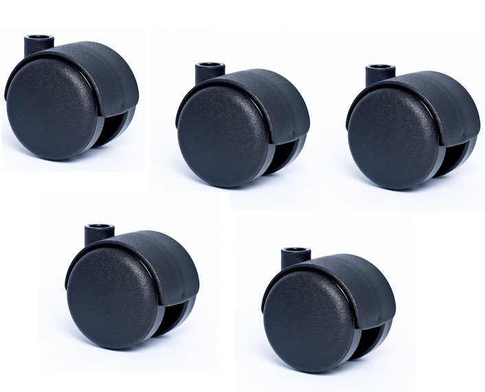Kolečko plastové 50 mm (sada 5 ks) - 3