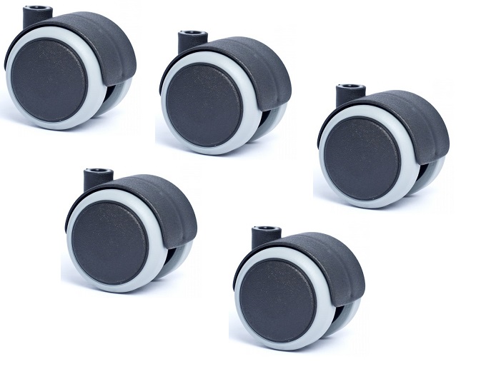 Kolečko pogumované 50 mm (sada 5 ks) - 3