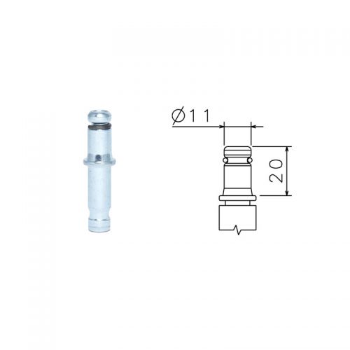 Kolečko TREND 65 mm pogumované (sada 5 ks) - 2