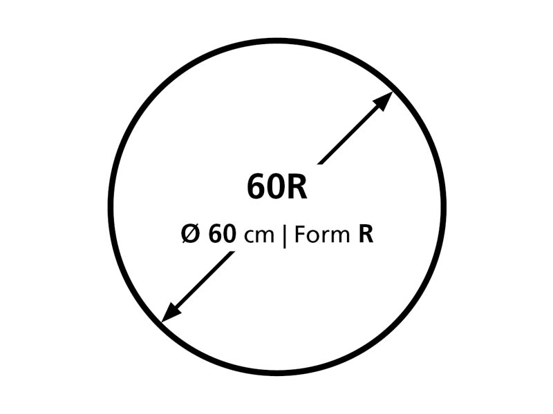 Podložka na podlahu BSM R 60 cm - 1