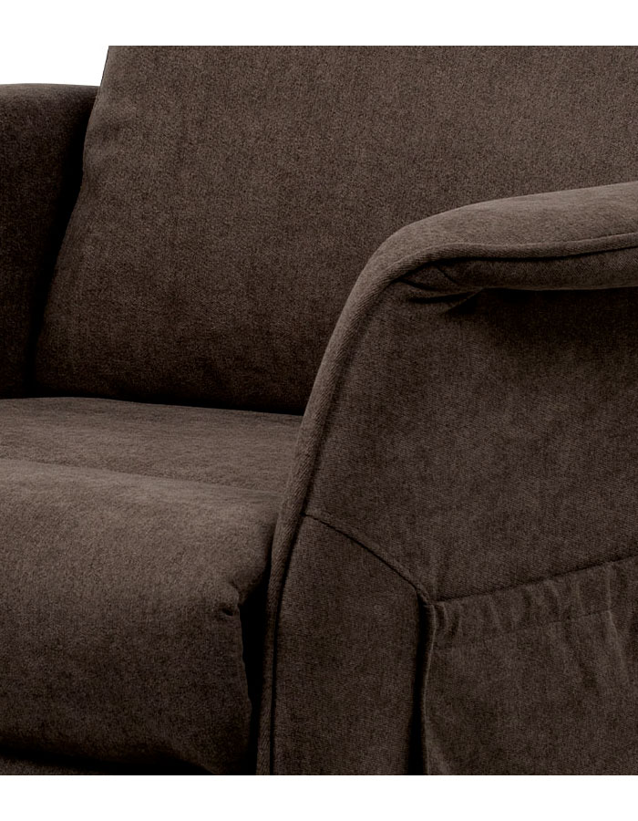 Relaxační křeslo TV-1190 hnědé - 10