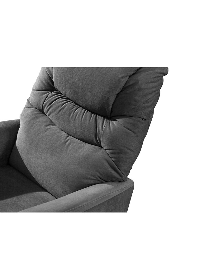 Relaxační křeslo TV-1171 tmavě šedé - 5
