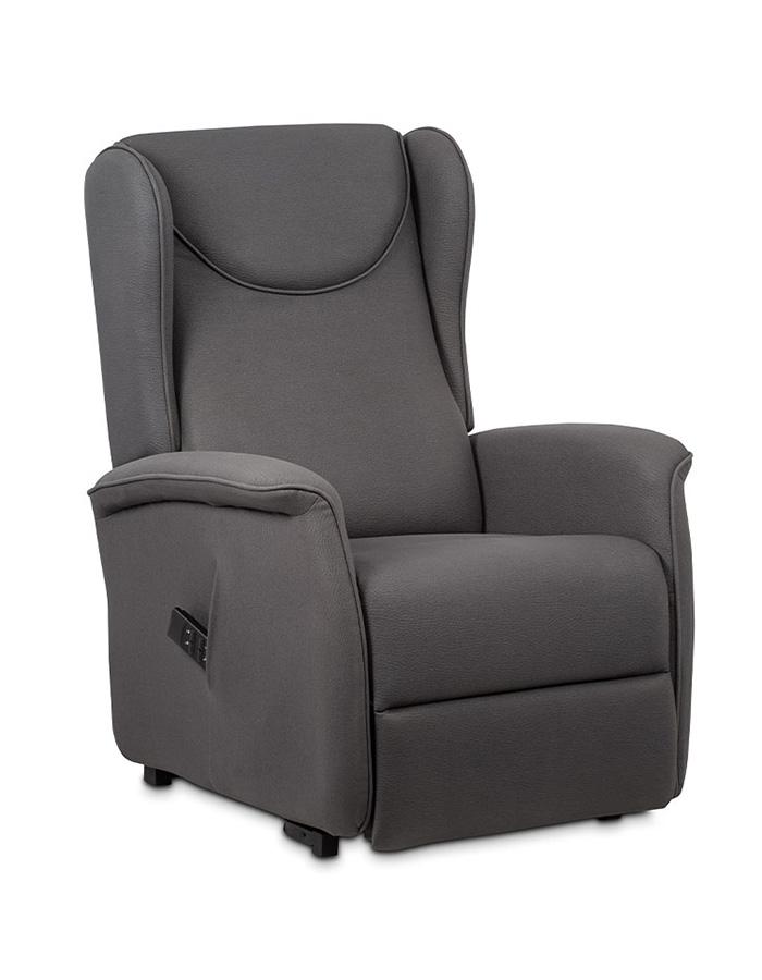 Relaxační křeslo ušák TV-1192 tmavě šedé - 11