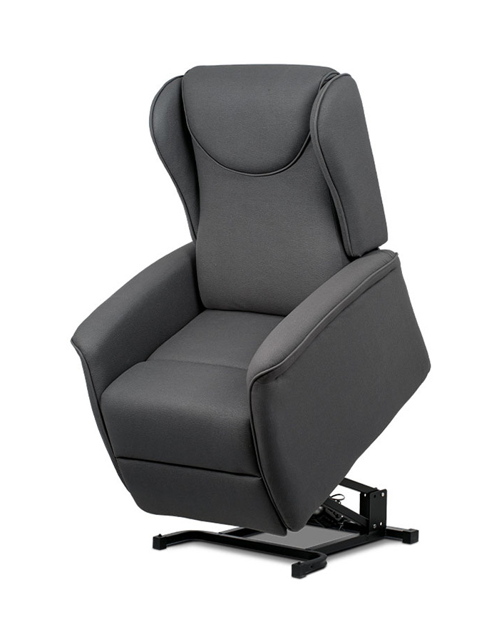 Relaxační křeslo ušák TV-1192 tmavě šedé - 4