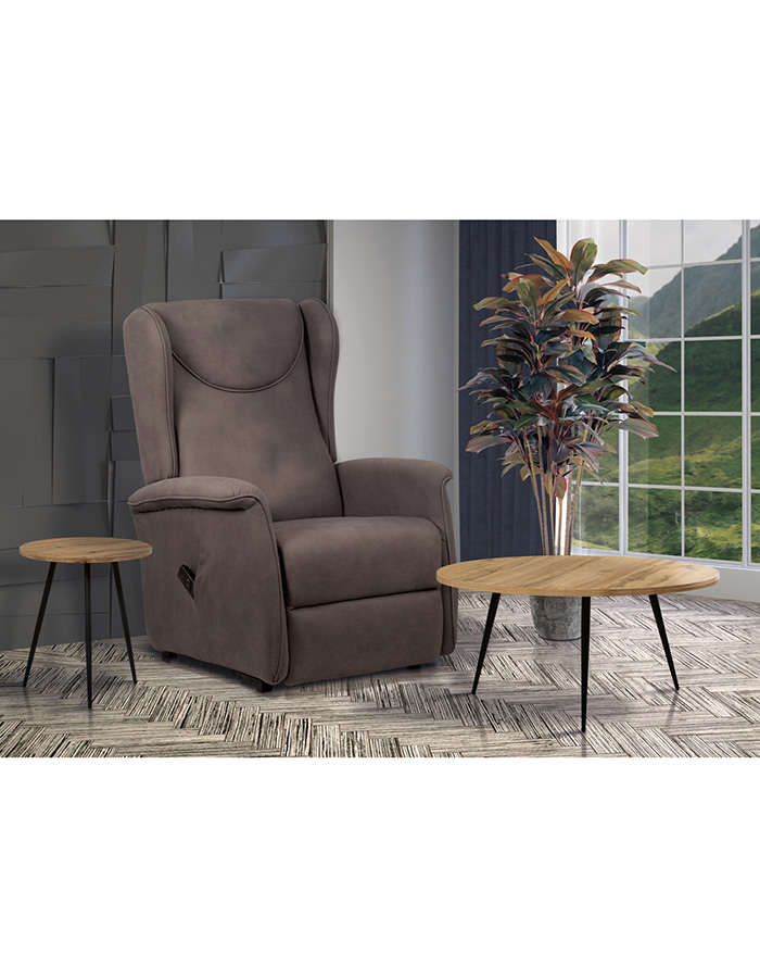 Relaxační křeslo ušák TV-1192 béžové - 16
