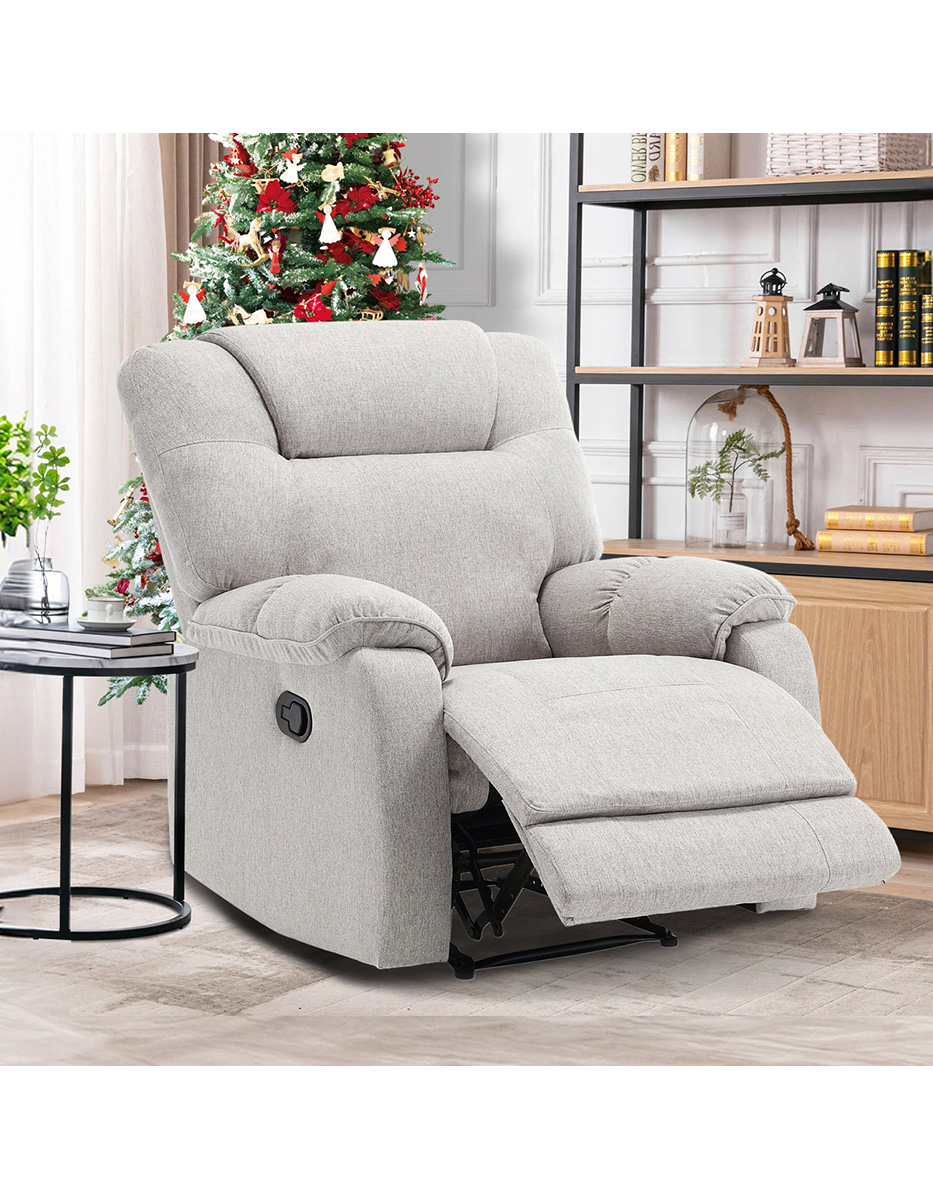 Relaxační křeslo TV-4088 krémové - 3