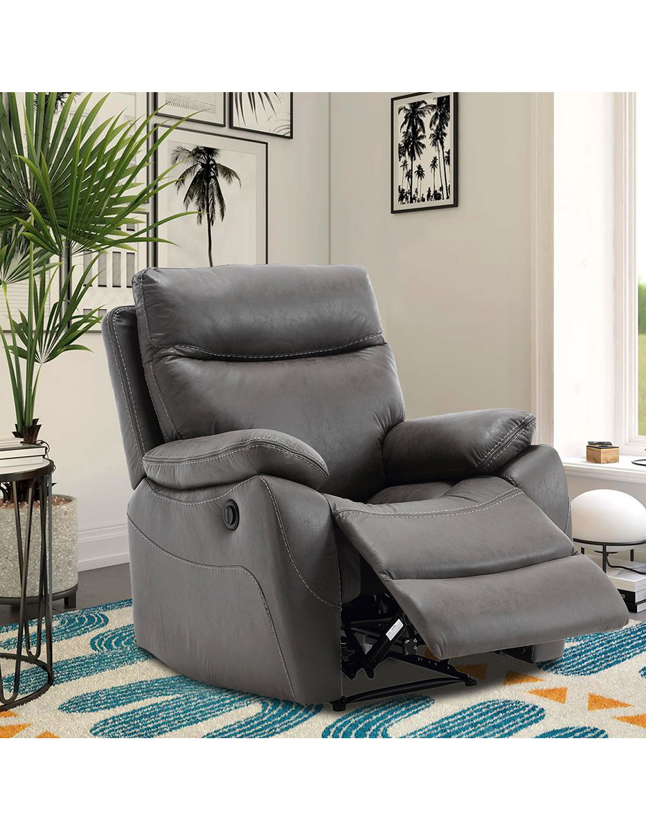 Relaxační křeslo TV-4094 šedé - 3