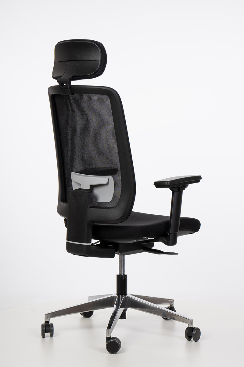 Kancelářská židle 1930 SYN-SL Eclipse NET PDH Black - 5