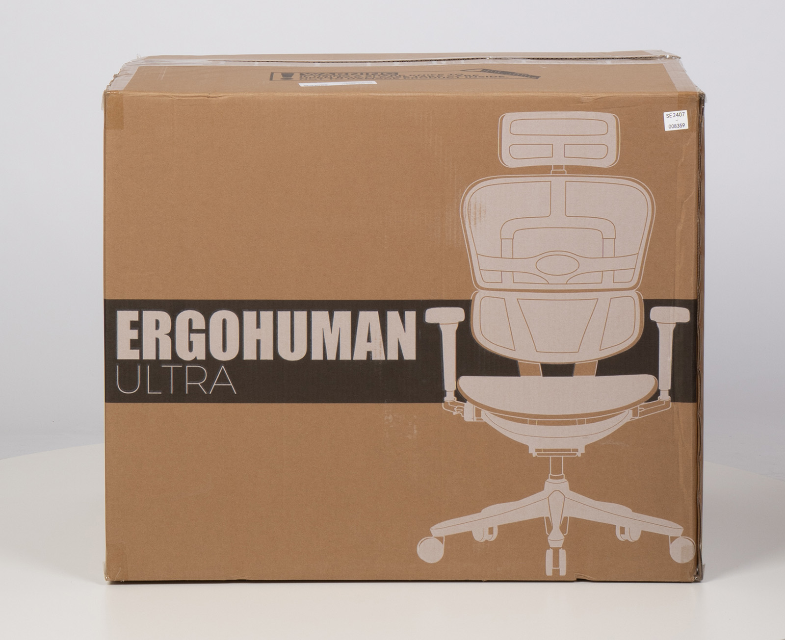 Kancelářské křeslo Ergohuman 2 Ultra čalouněný sedák - 5